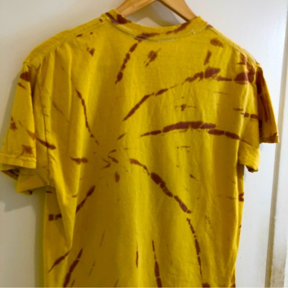 Sublime Short Sleeve Tie-Dye T-Shirt Flaming Sun Mushroom Long Beach Size Small. - Picture 12 of 12